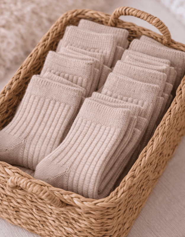 Need it - Sokker i merinoull Sand