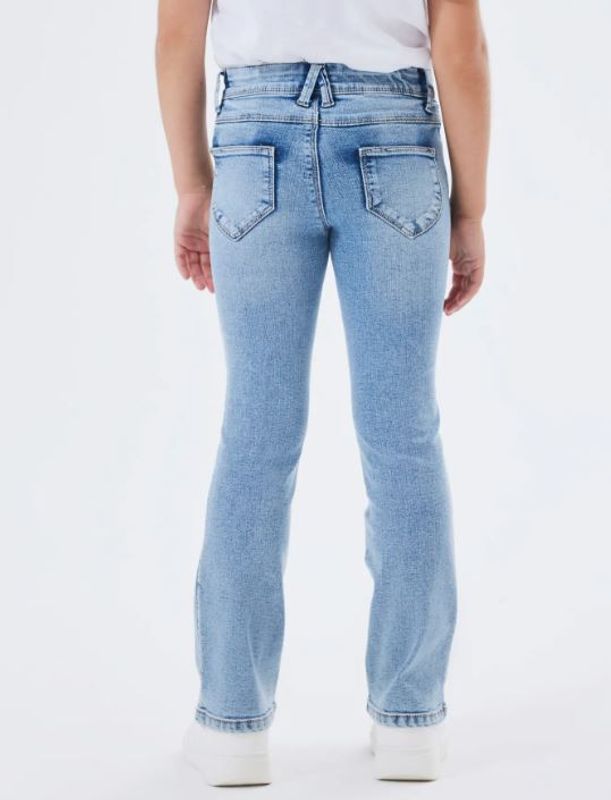 Name it - Bukse Jeans Polly Skinny Boot Kids Light Blue Denim
