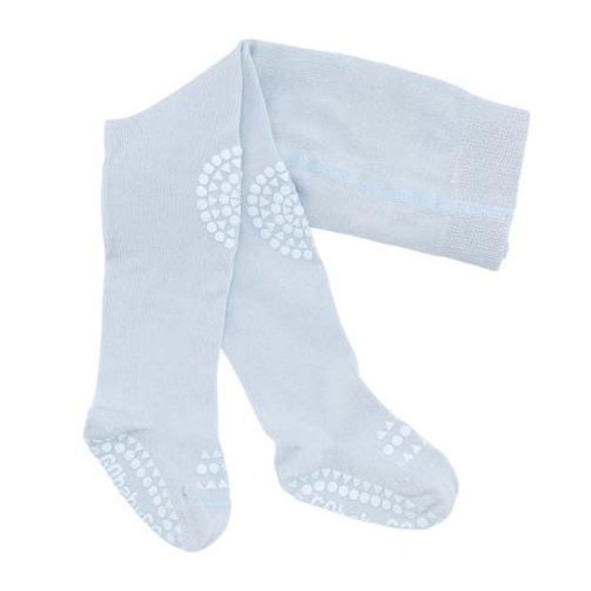 Hovedbilde Go Baby Go - Krabbestrømpebukse i bambus Sky blue