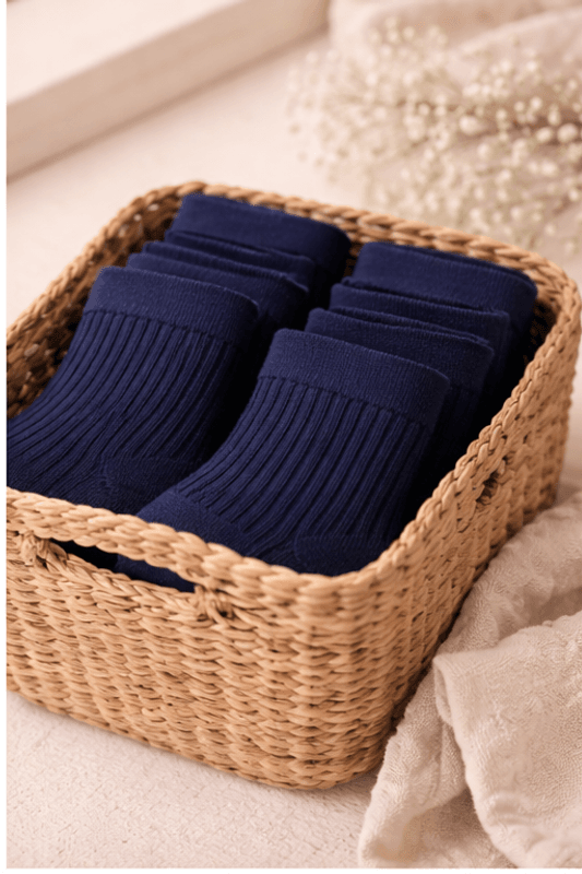 Need it - Babysokker i merinoull Klassisk Navy