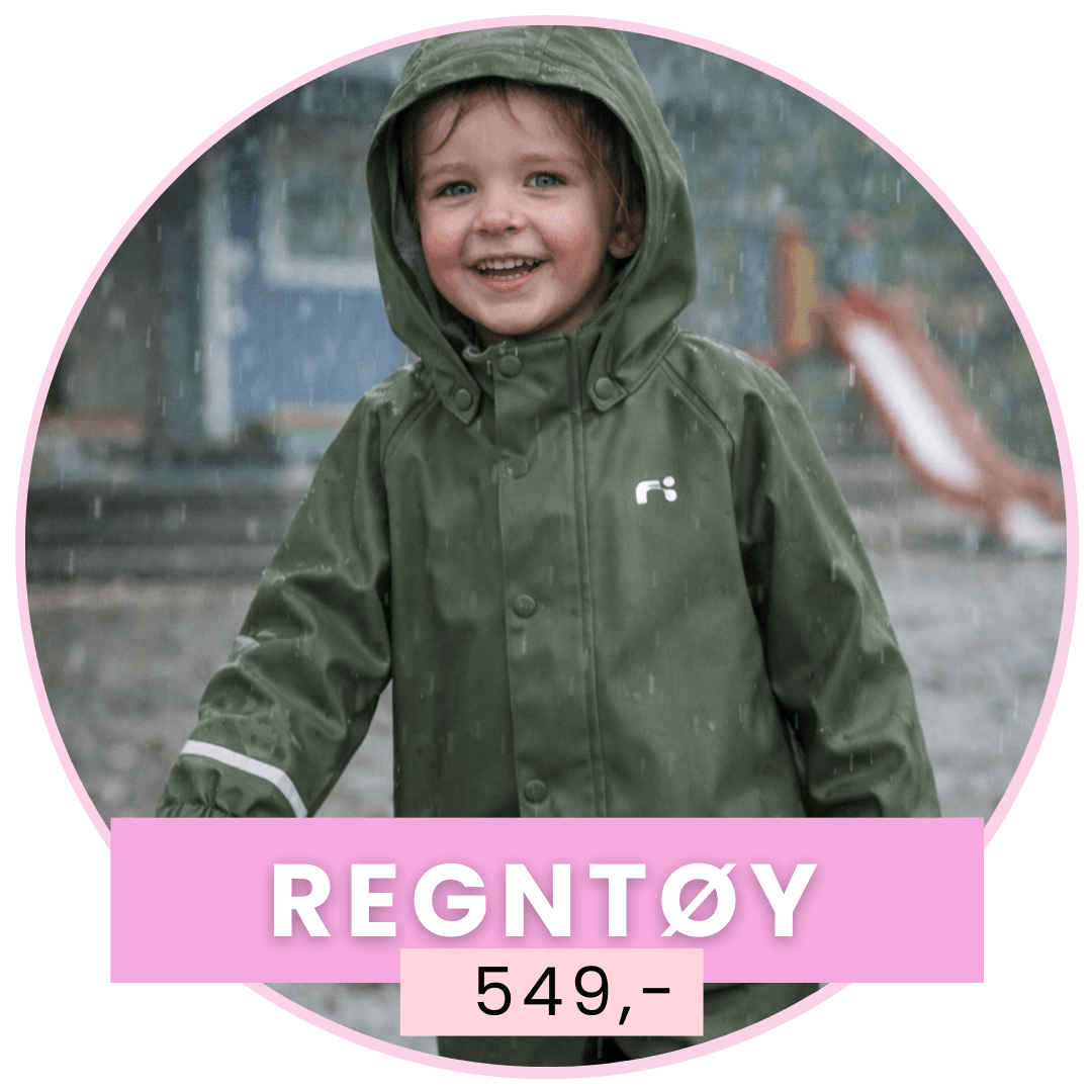 Regntøy til barn