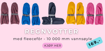 Barneklær regntøy
