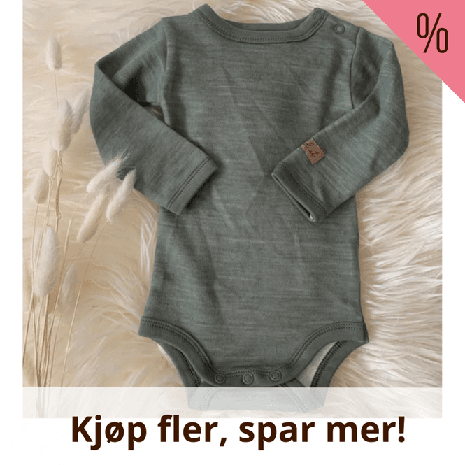 Hovedbilde Need It - Body i ull/bambus 